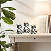 Scrollwork Candle Stand (Set Of 3) 4.75X4.75X6.75" Image 1