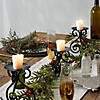 Scrollwork Candle Stand (Set Of 3) 4.75X4.75X6.75" Image 2