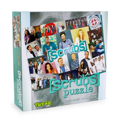 Scrubs Cast Collage 1000 Piece Jigsaw Puzzle Image 1