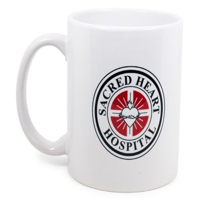 Scrubs Sacred Hearts Hospital Logo Ceramic Mug  Holds 11 Ounces Image 1
