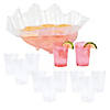 Seashell Punch Bowl with Cups Kit - 51 Pc. Image 1