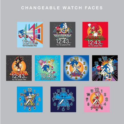 SEGA Sonic iTime Smartwatch in Blue SNC4171OT Image 2