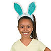 Sequin Easter Bunny Ears Headbands Image 1