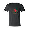 Serve With a Heart Like Jesus Adult&#8217;s T-Shirt Image 1