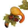 Set of 10 Autumn Harvest Artificial Pumpkin, Gourd, Acorn and Leaf Decoration Set Image 2