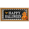 Set of 2 Happy Halloween Wooden Shadow Box Plaques Image 2
