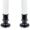 Set of 2 Pre-lit LED White and Red Halloween Candles 9" Image 4