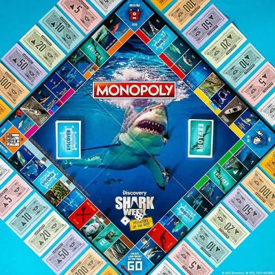 Shark Week Monopoly Board Game Image 1