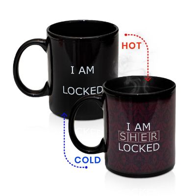Sherlock 10 oz Ceramic Heat Reveal Mug: "I Am Sherlocked" Image 1