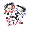 Sideways Cross Bracelet Craft Kit - Makes 12 Image 1