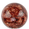 Sienna Brown Marbled Shatterproof Christmas Ball Ornaments 3.25", Set of 4 Image 2