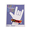 Sign Language Bracelet Valentine Exchanges with Card for 12 Image 1