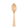 Silhouette Birch Wood Eco Friendly Disposable Dinner Spoons (175 Spoons) Image 1