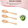 Silhouette Birch Wood Eco Friendly Disposable Dinner Spoons (175 Spoons) Image 3