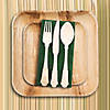 Silhouette Birch Wood Eco Friendly Disposable Dinner Spoons (175 Spoons) Image 4