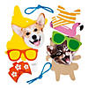 Silly Pets at the Beach Ornament Craft Kit - Makes 12 Image 1