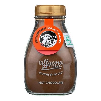 Sillycow Farms Hot Chocolate - Caramel & Sea Salt - Case of 6 - 16.9 oz Image 1