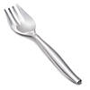 Silver Disposable Plastic Serving Forks (85 Forks) Image 1