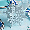 Silver Glitter Snowflake Centerpiece Image 1