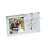 Silver Picture Frame with Cross Image 1