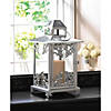 Silver Scrollwork Candle Lantern 13" Image 2