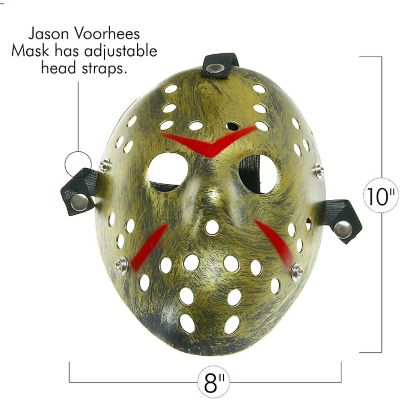 Skeleteen Horror Hockey Costume Mask Image 2