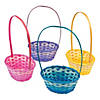 Small Ombre Bamboo Baskets - 12 Pc. Image 1