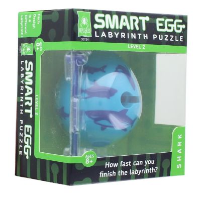 Smart Egg 1-Layer Level 2 Labyrinth Puzzle  Shark Image 1