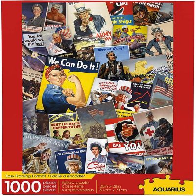 Smithsonian War Posters 1000 Piece Jigsaw Puzzle Image 1