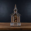 Snow Globe Church & Holy Family 11.25"H Plastic 6 Hr Timer 3Aa Batteries Not Included Or Usb Cord Included Image 1