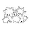Snowflake and Chistmas 15 Piece Cookie Cutter Set Image 1