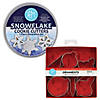 Snowflake and Ornament 11 Piece Cookie Cutter Set Image 1