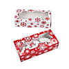 Snowflake Cookie Boxes - 12 Pc. Image 1