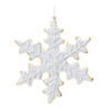 Snowflake Cookie Ornament (Set Of 12) 5.5"H Clay Dough Image 2