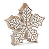 Snowflake (Set Of 2) 7.25"H Resin Image 1