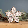 Snowflake (Set Of 2) 7.25"H Resin Image 1