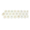 Snowflake Table Runner 68"L X 13"W Polyester Image 1