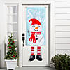 Snowman Dangle-Leg Door Sign Image 1