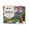 Soapstone Carving Kits: Cat Image 1