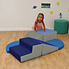SoftScape Toddler Playtime All Around Climber - Navy/Powder Blue Image 2