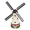 Solar Windmill Light House 16.75X8X21.12" Image 1