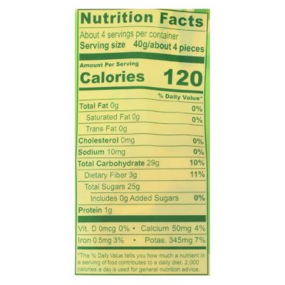 Solely - Dried Fruit Organic Pineapple Rings - Case of 6-5.5 OZ Image 2