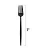 Solid Black Moderno Disposable Plastic Dessert Forks (180 Forks) Image 1