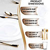 Solid White Economy Round Disposable Plastic Dinnerware Value Set (20 Settings) Image 1
