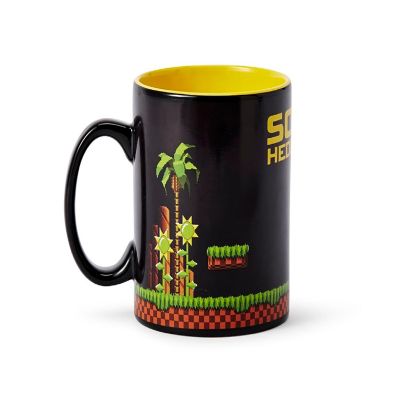 Sonic the Hedgehog Heat Changing 16-Bit Ceramic Coffee Mug  Holds 16 Ounces Image 2