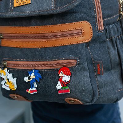Sonic The Hedgehog Knuckles Enamel Pin  Official Sonic Series Collectible Image 2