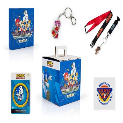 Sonic the Hedgehog Retro Arcade Collector Looksee Box  Includes 5 Themed Collectibles Image 1
