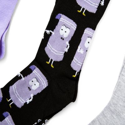 South Park Towelie and Mr. Hankey Crew Socks Gift Set  Set of 4 Image 2