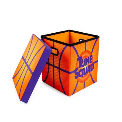 Space Jam: A New Legacy Orange Storage Bin Cube Organizer with Lid  15 Inches Image 1