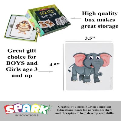 Spark Animal Matching and Memory Card Game Image 3
